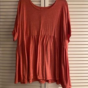 anthropologie peplum top!